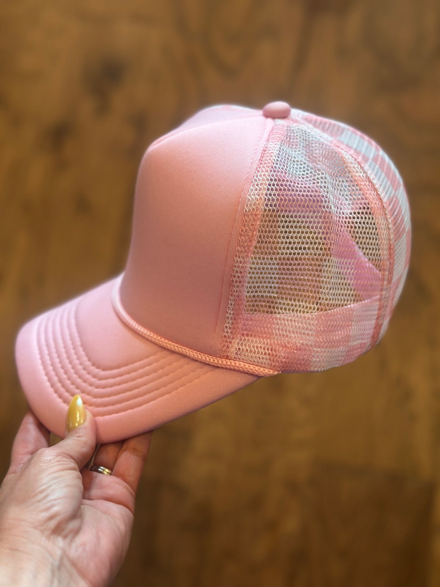 Light Pink Check