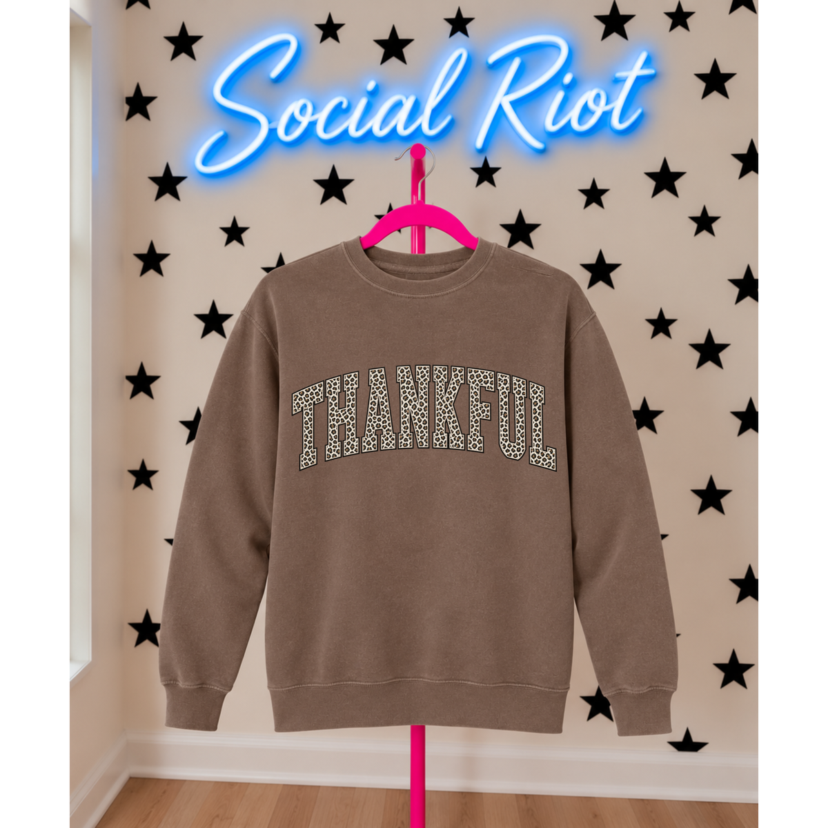 Leopard Thankful
