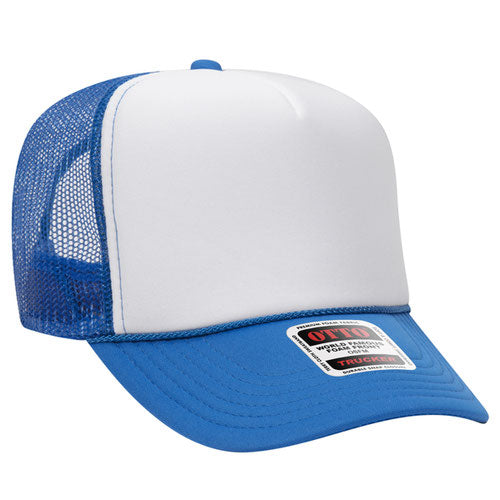 Neon Blue & White