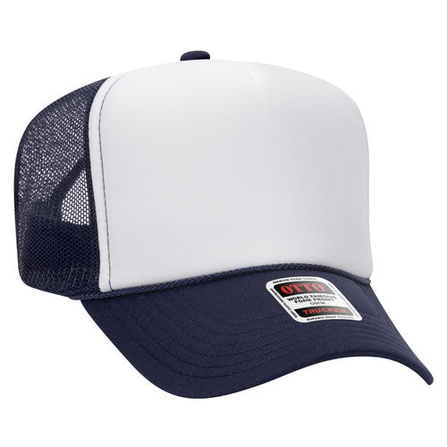 Navy & White