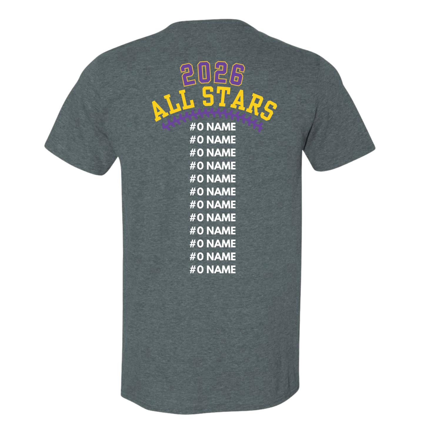 All Stars Baseball 2 (Roster on back)