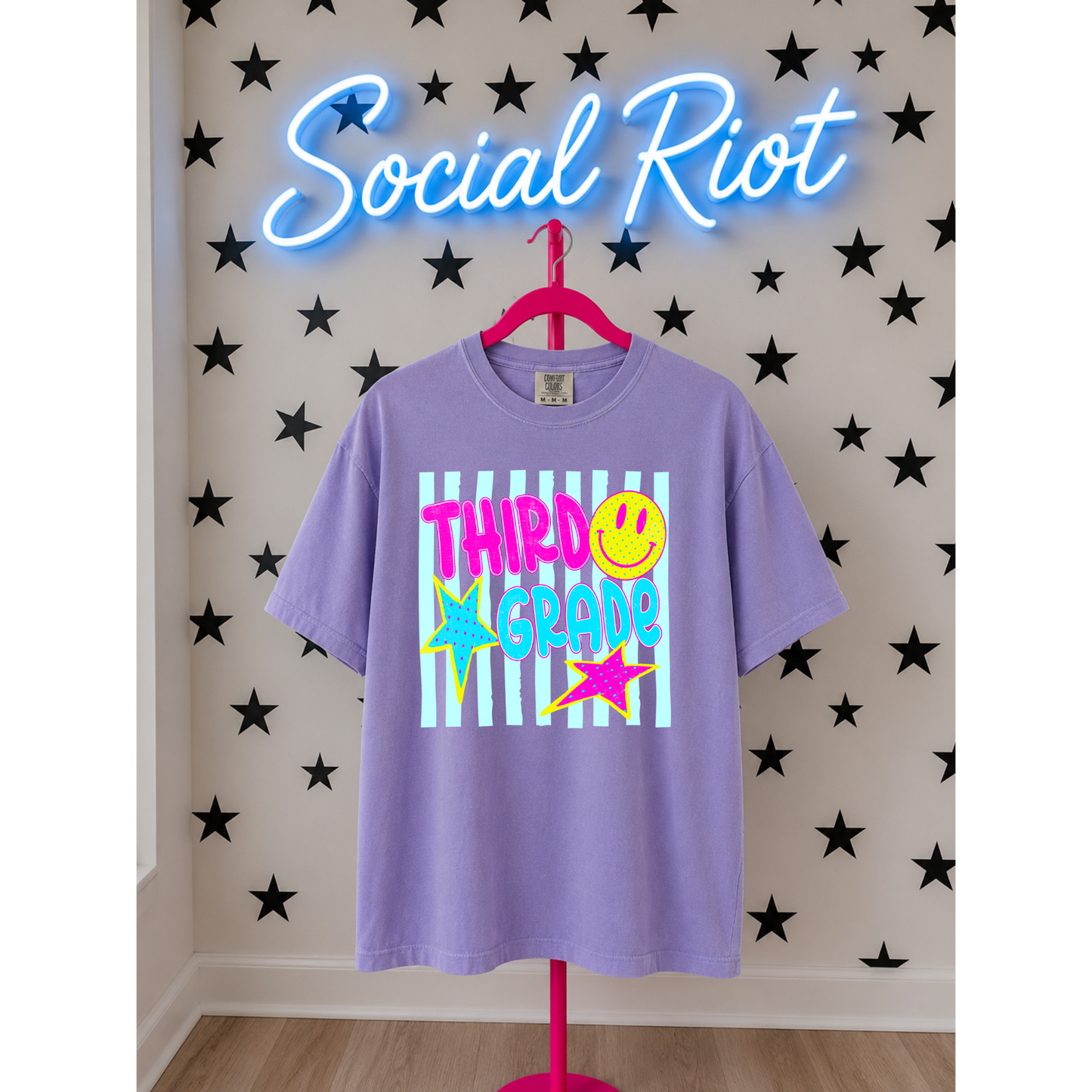Neon Stripes Grades