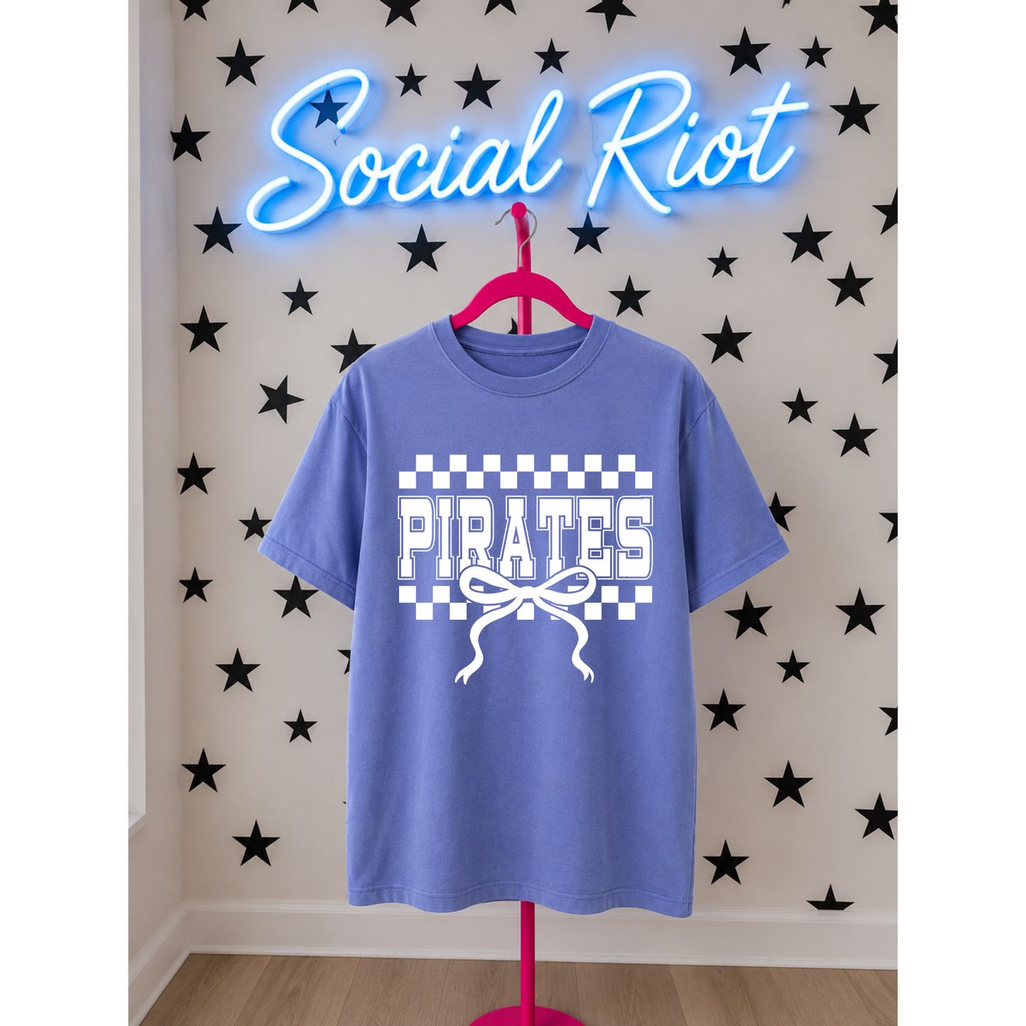 White Checkered Pirates