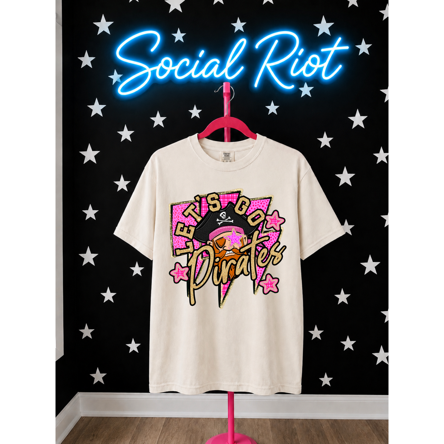 Pink Glitter Pirates