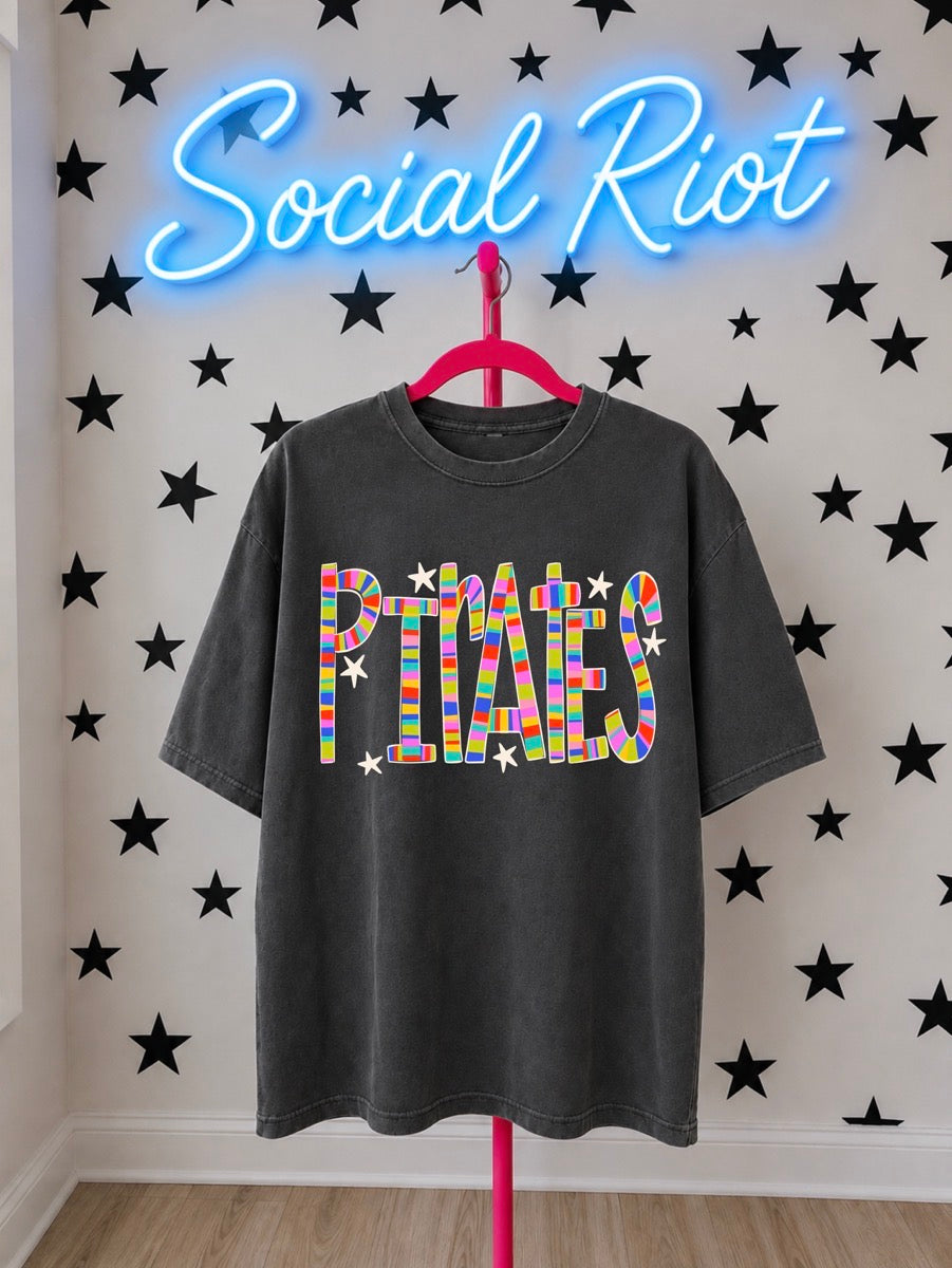 Colorful Stripes Pirates