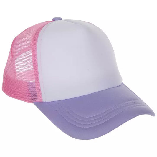Pastel Pink & Purple Tri-Color